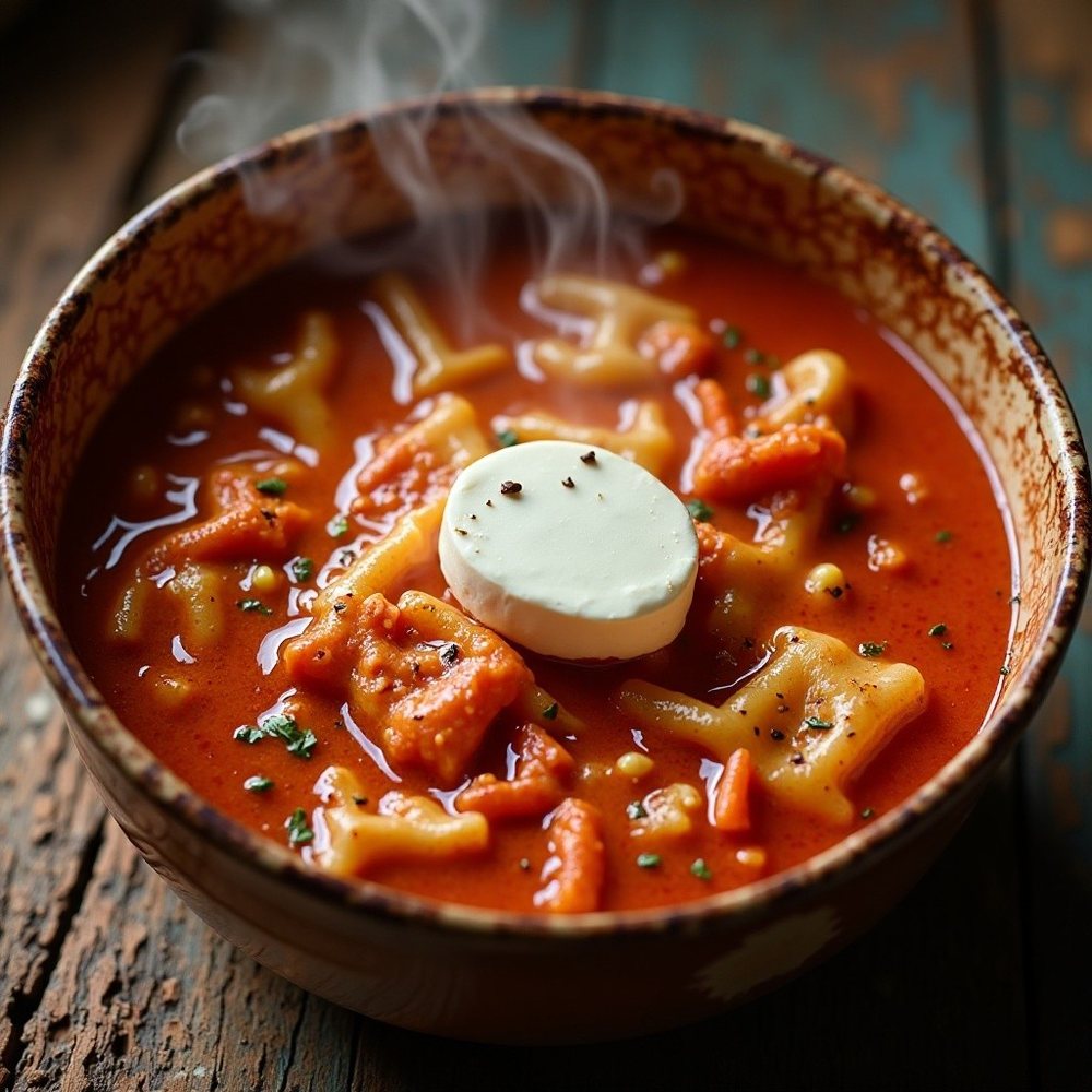 Lasagne-Suppe für kalte Tage